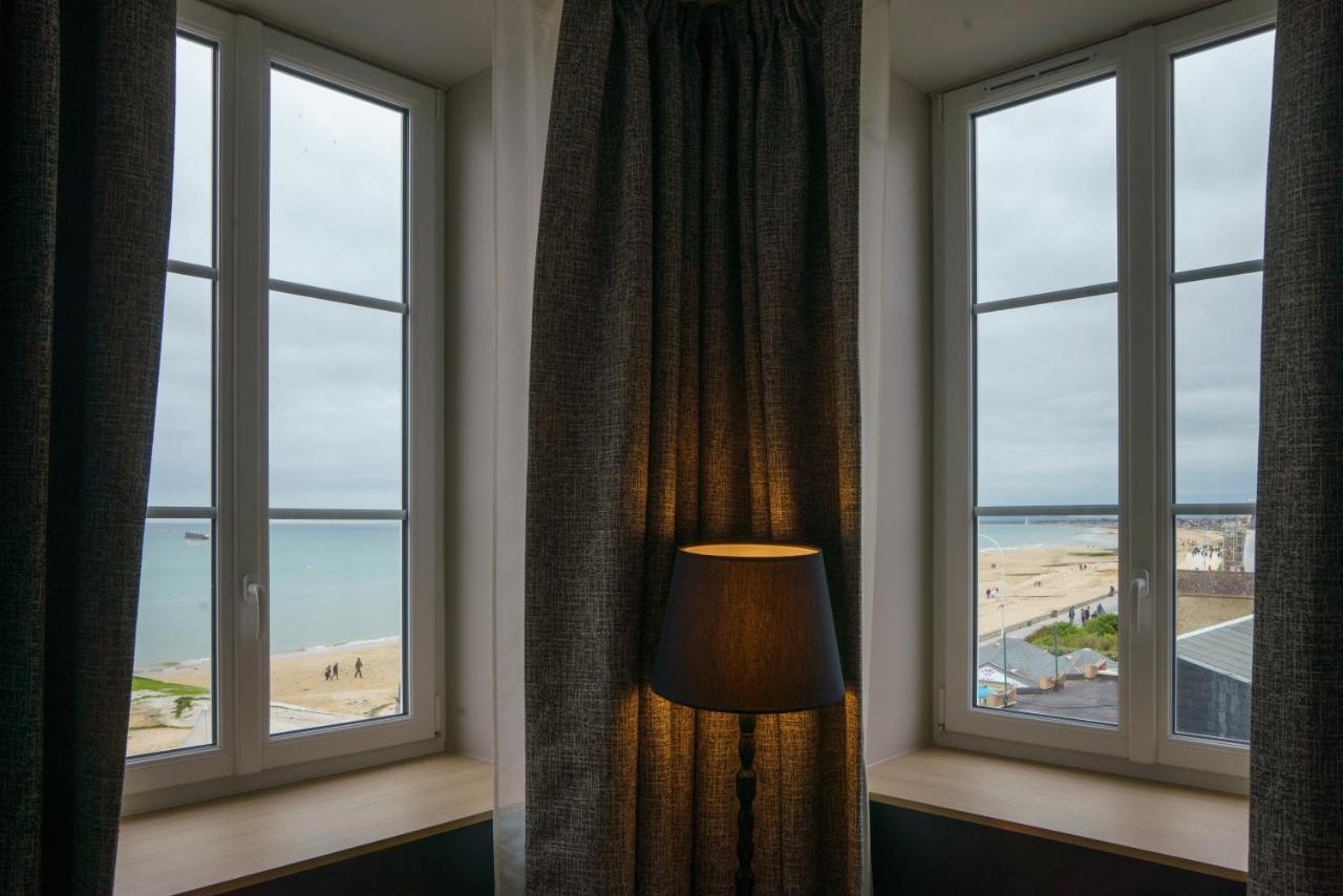 Hotel De La Plage Lion-sur-Mer Eksteriør bilde