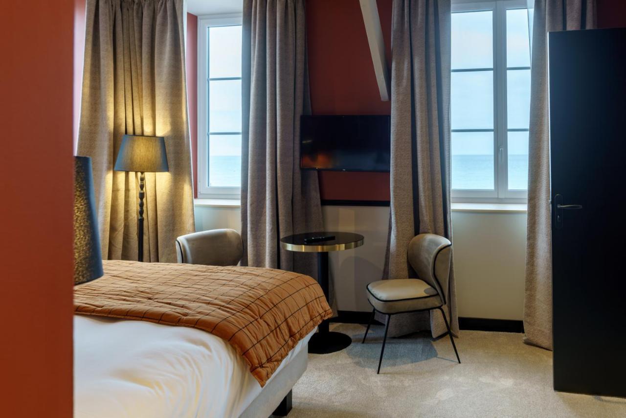 Hotel De La Plage Lion-sur-Mer Eksteriør bilde