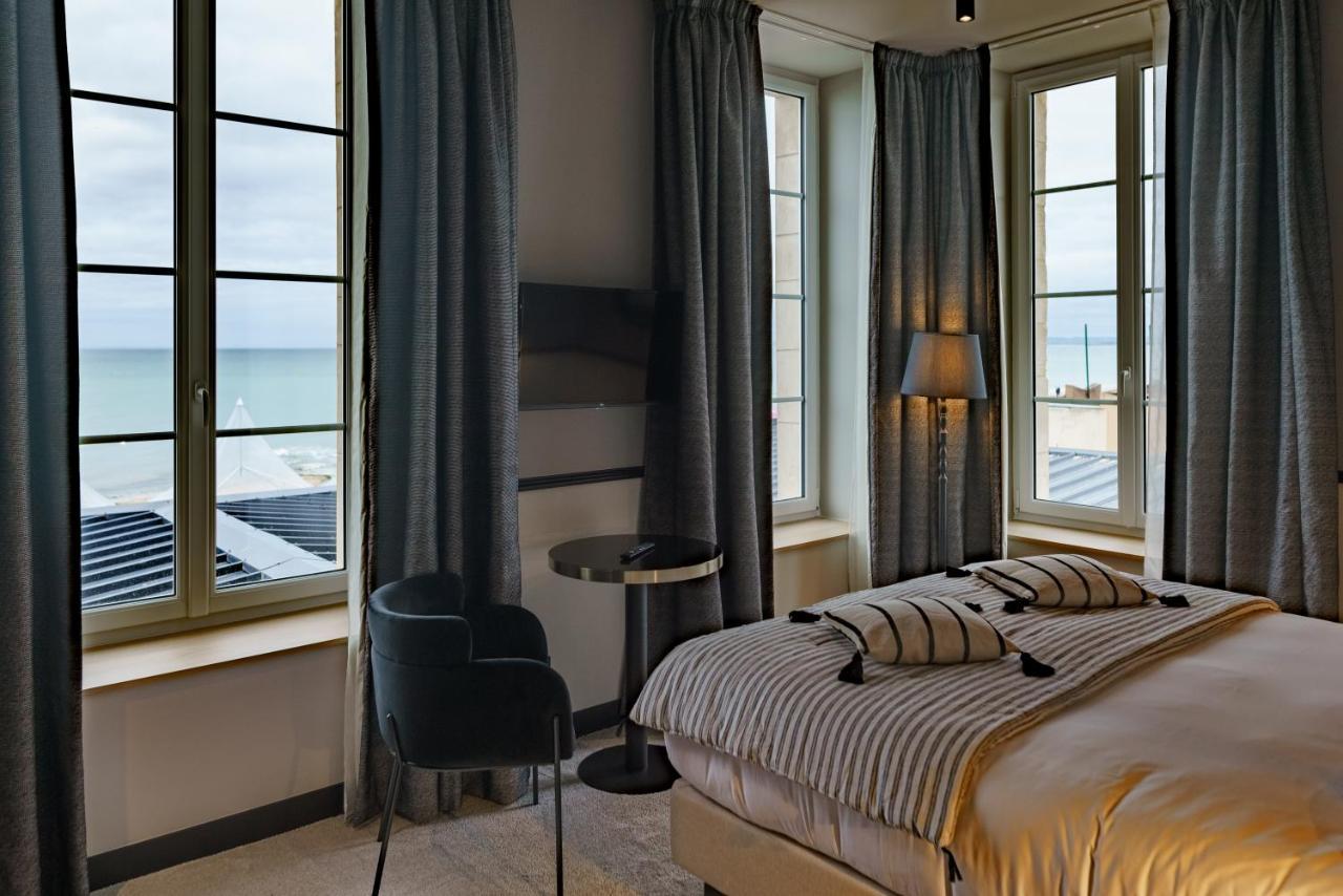 Hotel De La Plage Lion-sur-Mer Eksteriør bilde
